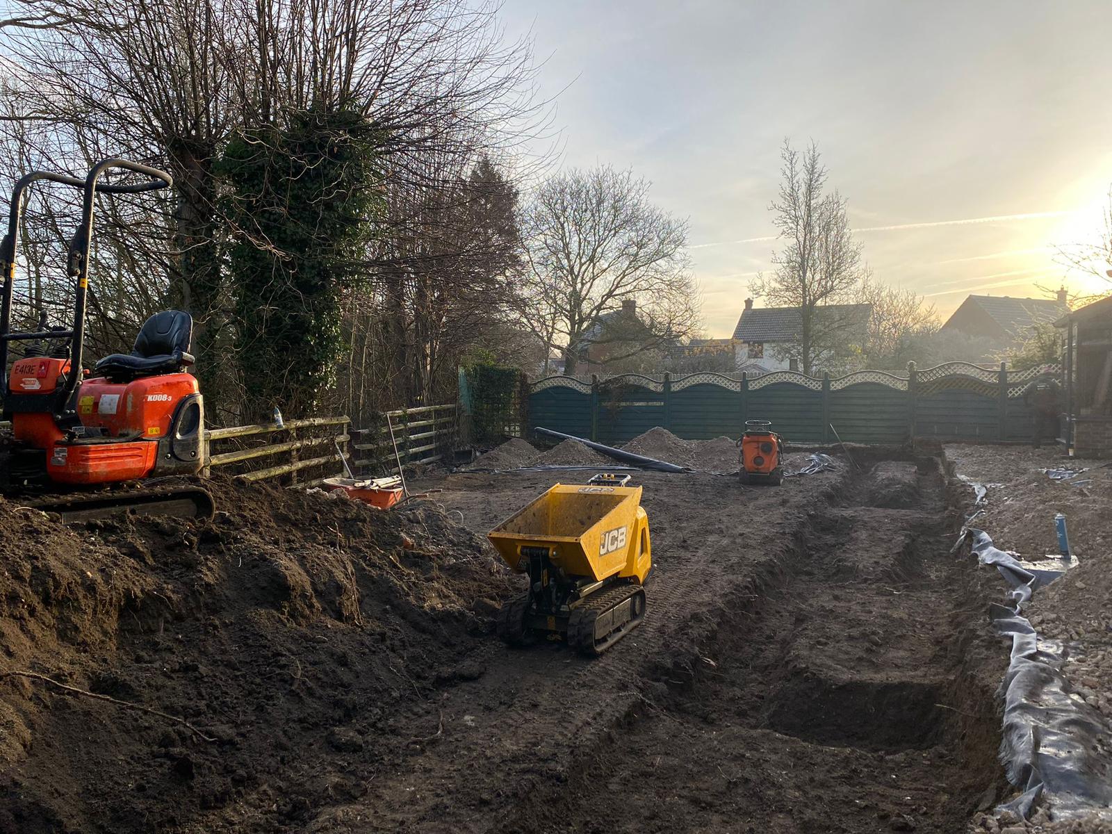 Backyard Digging for Renovation by My Virtual Garden Design