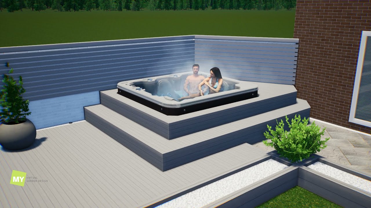 Jacuzzi Video Thumbnail by My Virtual Garden Design